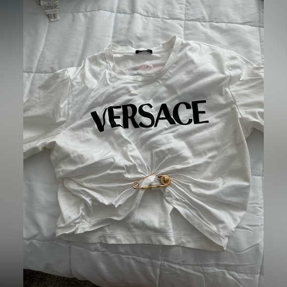 Versace crop tshirt - Picture 1 of 3